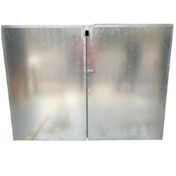 10 X 10 X 20 Gas Industrial  Powder Coat Curing Oven - Welded Tube Steel Frame