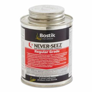 Regular grade anti-seize compound 8 oz brush top can non-seizing for threaded fasteners