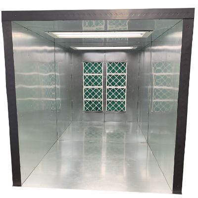6'x6'x15' Powder Spray Enclosure - Professional Coating Booth