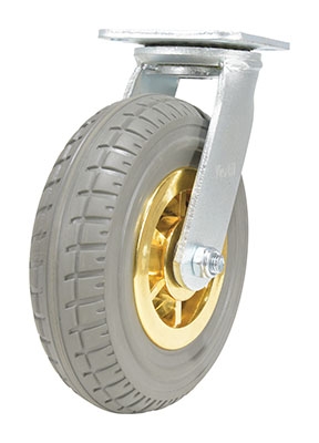 Flat-Free Swivel Caster 8" x 2" - 661 lb - Creative Coating Solutions