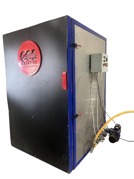 4’ x 4’ x 7’ Gas Fired Burn Off Oven - Creative Coating Solutions