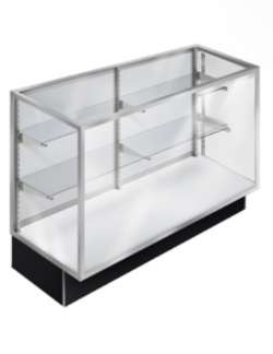Metal Framed 70” Display case