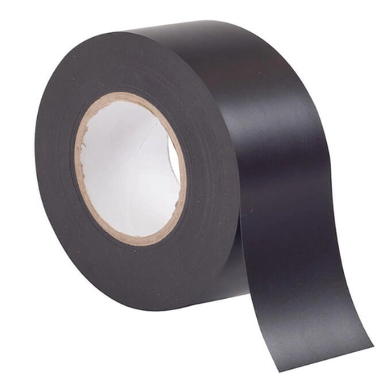 Black PVC Heavy Duty Sandblasting and Stencil Tape (3”w x 100’l) 
