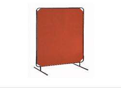 5’ x 8’ Orange Vinyl Welding Flame Retardant  Curtain (Tillman)