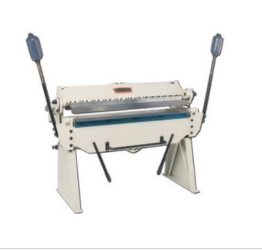 Baileigh Industrial 48 inch box and pan finger brake 14 gauge 135 degree bend manual operation