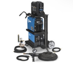 Miller AlumaFeed 350 MIGRunner with 25 ft XR Pistol Pro water cooled gun