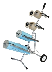 Autobody Masking Paper Tree VM-4 Multi-Roll Masking Station - Creative Coating Solutions