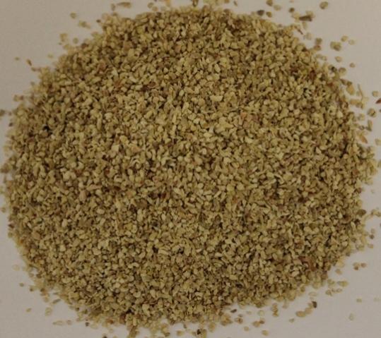 Corn cob 50 lb blast media bag for soft surface cleaning and polishing
