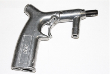 Complete trigger gun with 5/16 inch nozzle kit three nozzles two air jets blast cabinet
