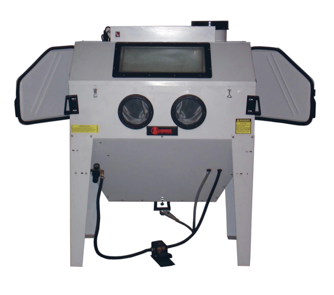 48in AllSource Triple Door Blast Cabinet - Creative Coating Solutions