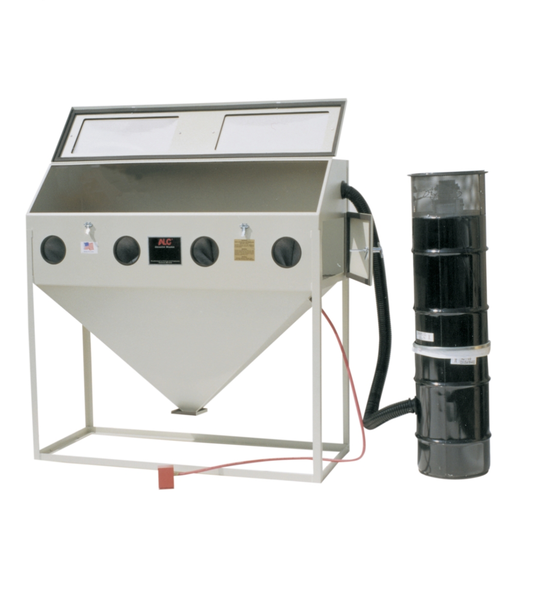 60in Wide Abrasive Blast Cabinet with LED Light Kit - Creative Coating Solutions