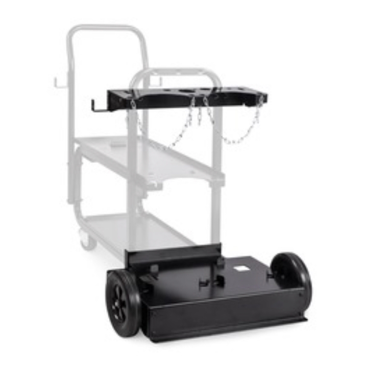 Miller Millermatic Multimatic Diversion welding cart with 8 inch poly rubber wheels