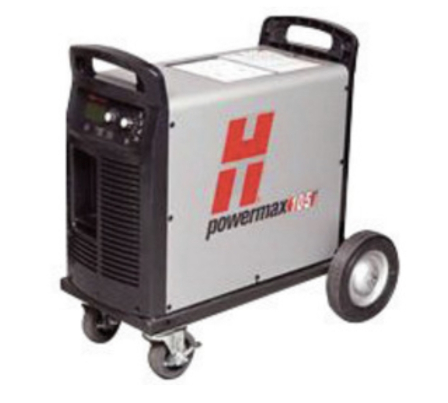 Hypertherm Powermax 105 wheel cart kit pre-assembled for plasma cutter floor mobility