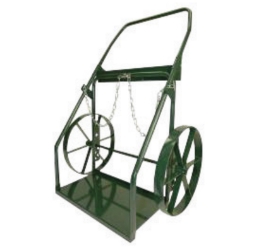Harper Series 300 cylinder truck with 18 inch steel wheels continuous handle and cylinder chain