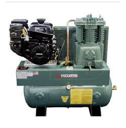 14-HP 30 Gal. 2 Stage Truck Mount Air Compressor w/Electric Start Kohler Engine