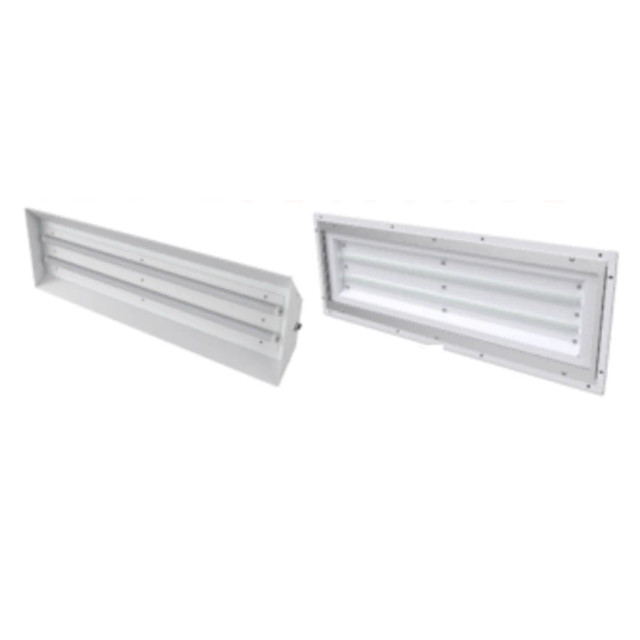 LED lighting upgrade kit for paint mixing room and open front spray booth