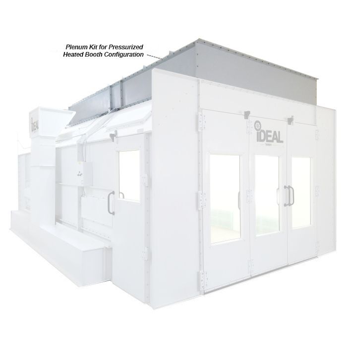 Side Downdraft Spray Booth Canopy Plenum Kit - Creative Coating Solutions