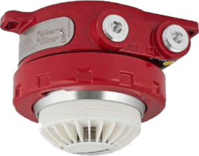 U5015 explosion proof photoelectric smoke detector 4-wire aluminum 3/4 NPT hazardous location